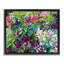 Cadre flottant avec feuilles tropicales luxuriantes et vibrantes, design par Lee Ann Zirbes-342602198-342602199