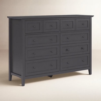 Renee 60" Mahogany Double Dresser
