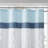 Printed And Embroidered Shower Curtain