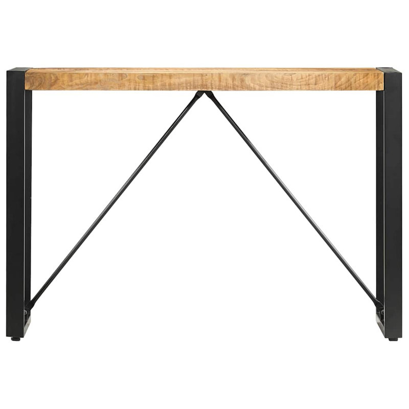 Console Console pour hall d'entrée, Marron clair, H 29,9 po x l 43,3 po x P 13,8 po