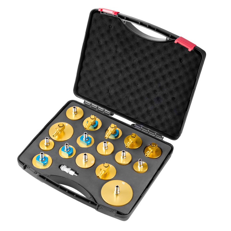 17 Pcs Brake Master Bleeder Kit Brake Bleeder Adapter Set for Most Vehicles