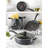 T-fal Essentials Nonstick Fry Pan, 8 Inch, Black