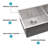 Undermount Double Bowl Kitchen Sink