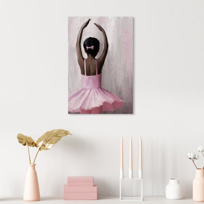 Apprendre le ballet - Impression sur toile