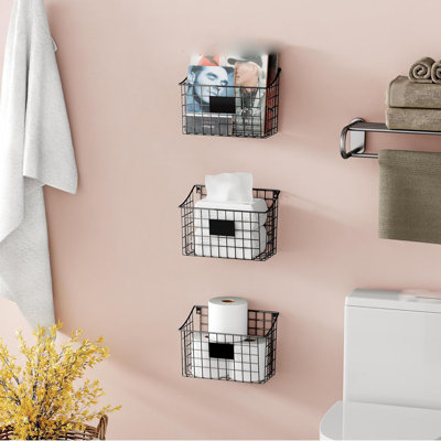 Wall Mounted Garbage Bin Basket