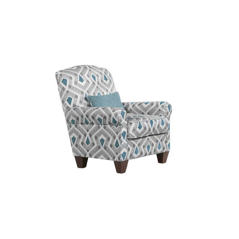 Chaise d'appoint brouillard Cece, Polyester gris