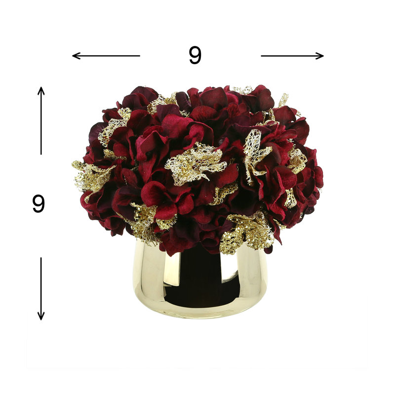 Hydrangea Holiday Arrangement Bundle