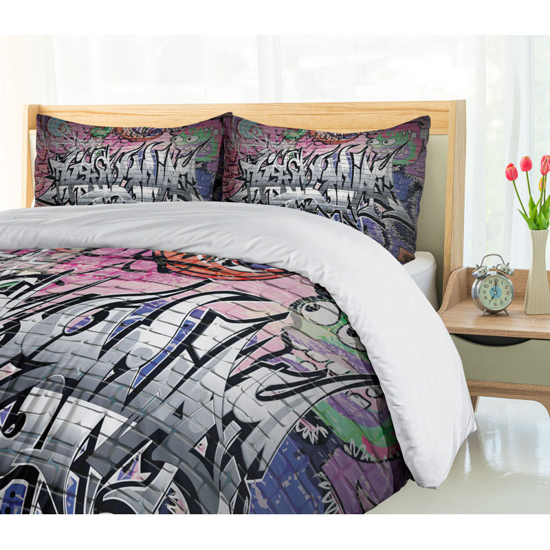 Modern & Contemporary Polyester Duvet Cover, Twin Duvet Cover