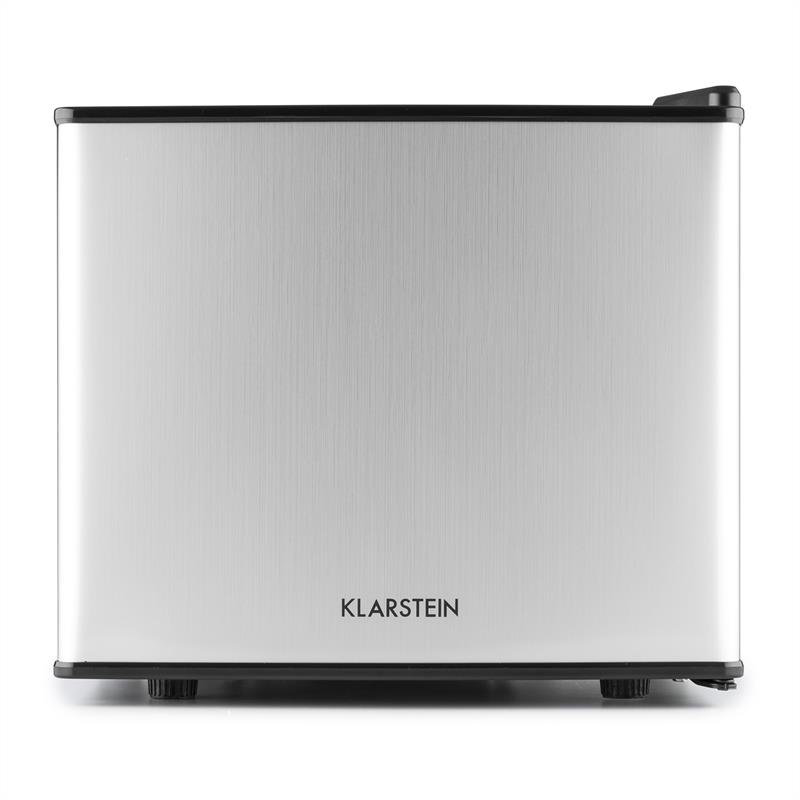 17 L Mini Fridge EEK A+, Silver/Black