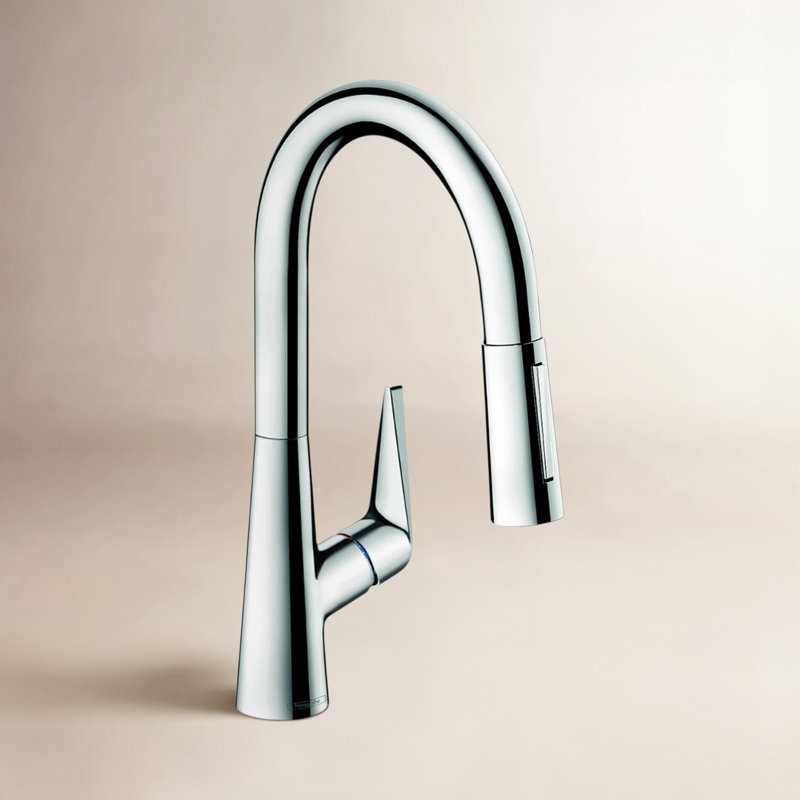 Talis S Prep Kitchen Faucet with 2-Spray Pull-Down Spout, 1.75 GPM, Chrome