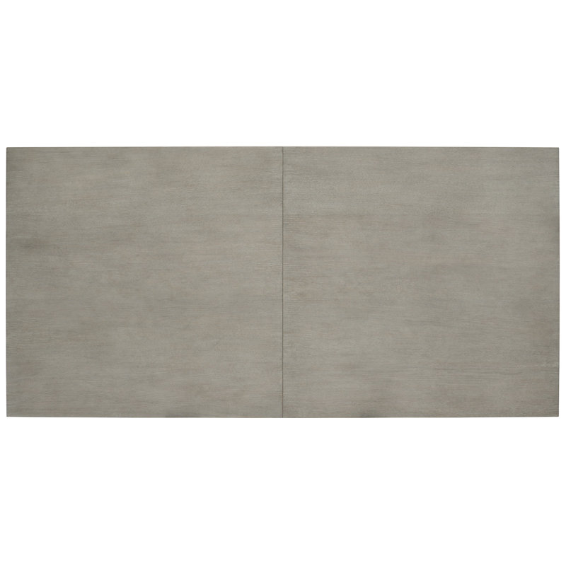 Linea Solid Wood Dining Table, Gray