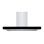 Hotte murale convertible 36 po 450 pi³ / min en acier inoxydable Hauslane Chef Series Wm-739