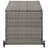 Latitude Run® Garden Storage Box Black 51.2"X25.6"X45.3" Poly Rattan-72250852
