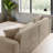 Ultra-Cozy 90'' Bouclé Sofa with Deep Seating – Stain Resistant, Modern Cloud Style Couch for Living Room / Bedroom / Apartment-239386724