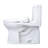 Ultramax 1.28 GPF Elongated One-Piece Toilet with High Efficiency Flush (Seat Included)