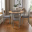 Deerfiled 4 - Person Drop Leaf Rubberwood Solid Wood Dining Set