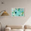 «Alista Green Blues Shadowbox», art abstrait vert par Art Remedy-115123760-115123761