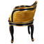 Fauteuil demi-tonneau Royal Soubrette