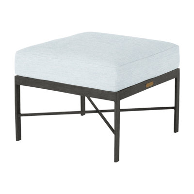 Monaco Outdoor Ottoman With Cushion