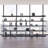 Matana 141.8" Bookcase with Matte Finish-74642670