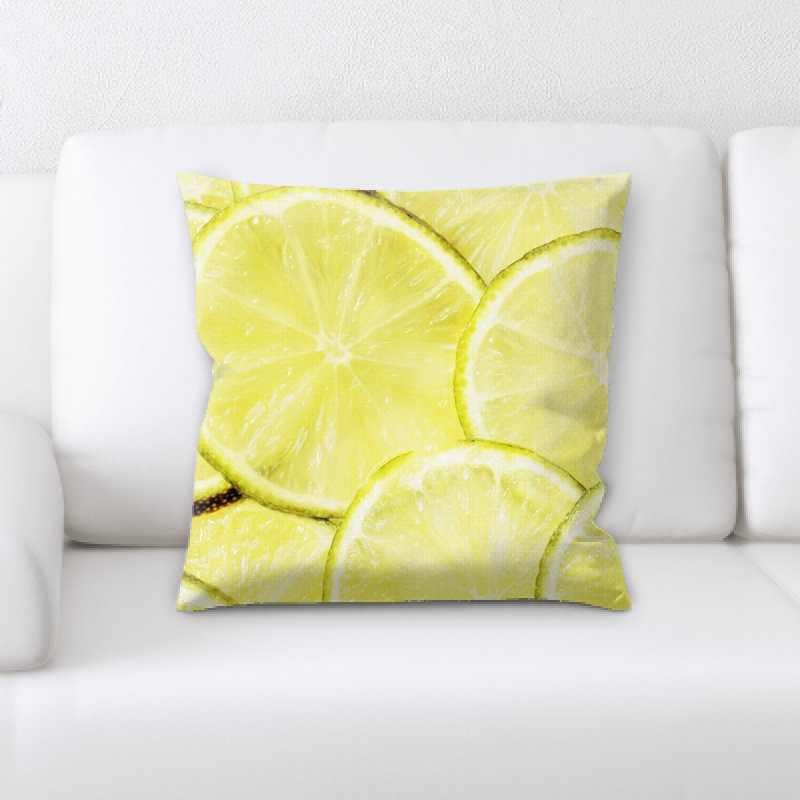 Coussin lime