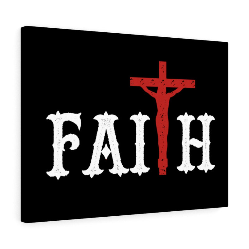 Faith - Wrapped Canvas Print, 30cm H x 41cm W
