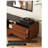 All solid wood retro TV stand
