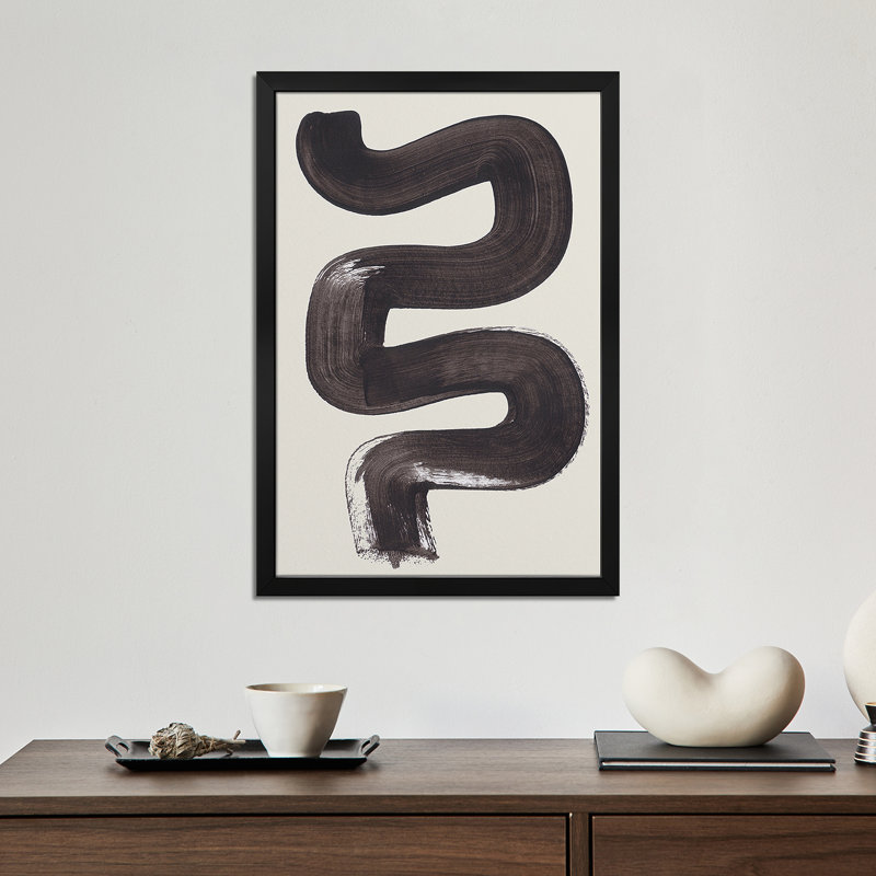 Encre XXIV - reproduction d'art murale - affiche de galerie, H 32 po x l 24 po