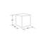 Bazaar Madera Outdoor Concrete End Table
