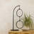 Nova 24 in. Ring Lights Novelty Integrated LED Arched Table Lamp with Built-In Color Options