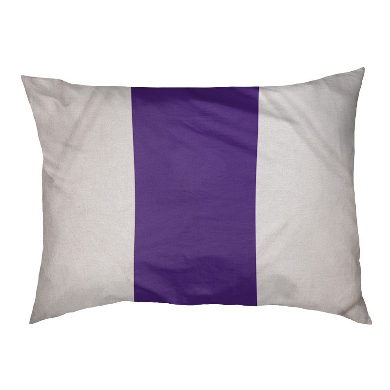 Polyester Pet Bed, White/Purple, Extra large (50" W x 40" D x 7" H)
