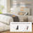 Upholstered Linen Headboard with Adjustable Height, Ergonomic Wedge Backrest for 6"-15" Mattress, No Assembly Required - King, Beige-1015513034-1015513043