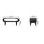 Mango Solid Wood 42 cm H Media Shelves