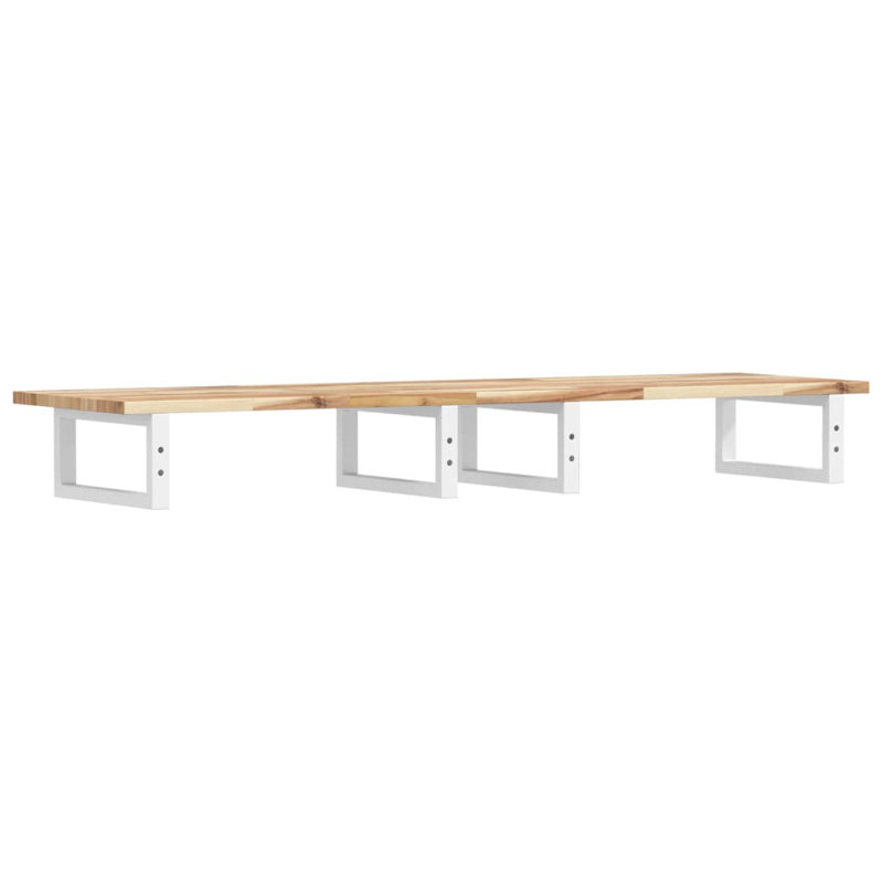 Accent Shelf, White, 2" H x 140" W x 40" D