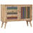 Rustic Sideboard - Solid Mango Wood Console Table With Storage