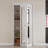 80''&96''H 1-Lite Mirrored Door Solid Manufactured Wood Bi-Fold Door with Installation Hardware Kit-93570142
