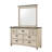 Amalee Cream/Brown Panel Bedroom Set Special -1080445997-1080445998