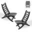Chaise Adirondack pliante en plastique Alexeya-913834902