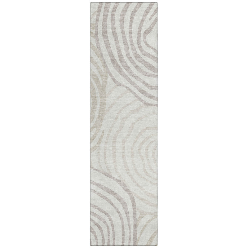 Leis Abstract Indoor Rug, Runner 2'3" x 7'6"