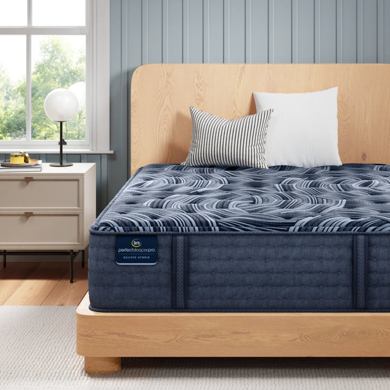 Perfect Sleeper Pro New Paris Medium 15" Latex Hybrid Mattress, King
