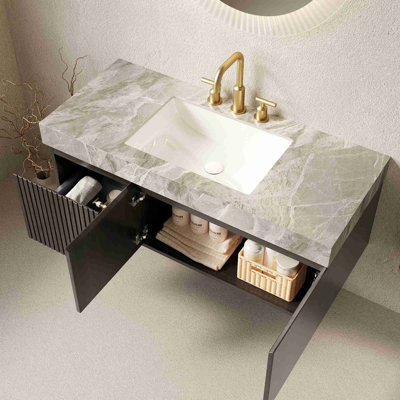 Meuble-lavabo mural