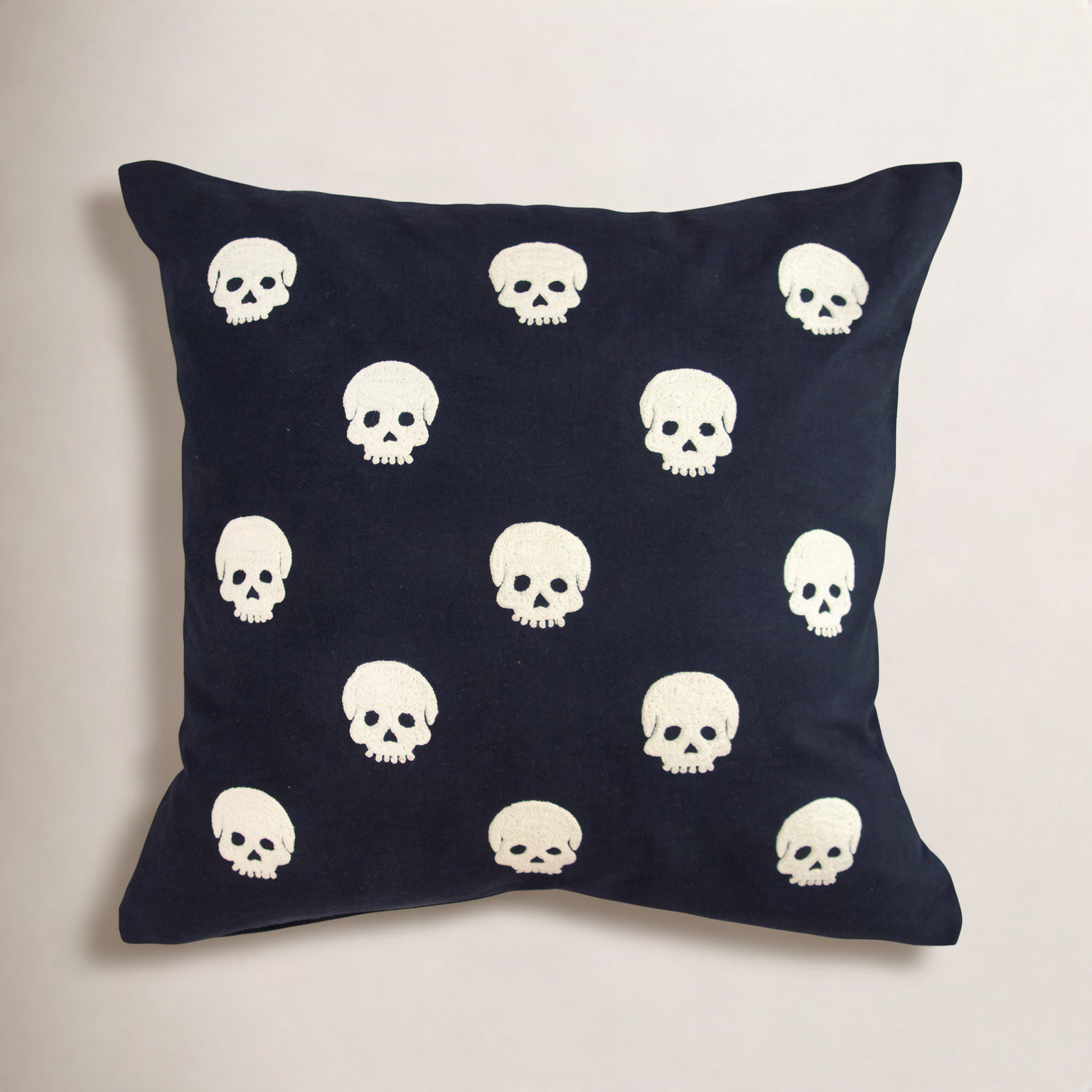Spooky Skulls Pillow