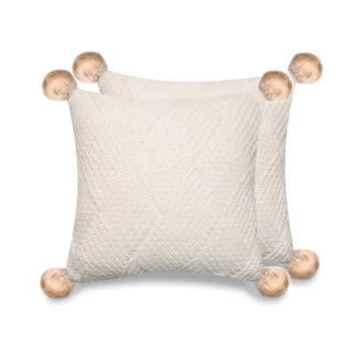 Housse de coussin en acrylique Bridenthal