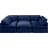 Itala Velvet U-Shaped Sectional Reversible-94482516