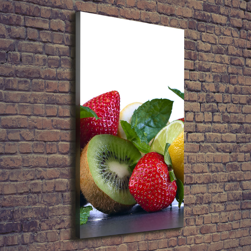 Fruits - Wrapped Canvas Print
