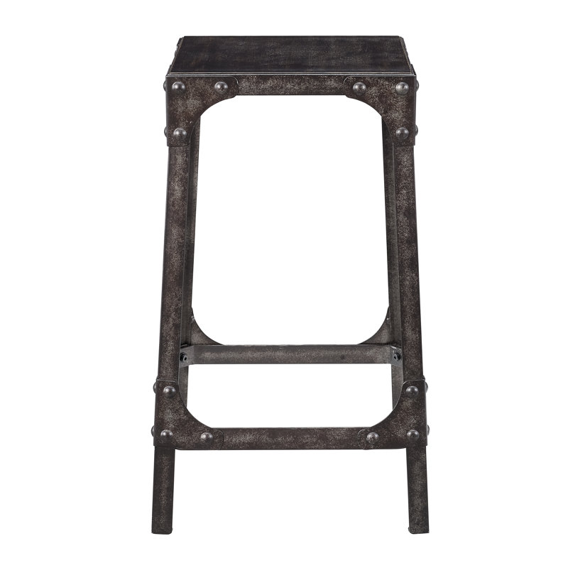 Counter Stool with Metal Frame