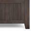 Banc de rangement transitionnel en bois massif Acadian 48 po L-292839288-292839291