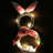 9.8 " Pre-Lit Wreath