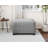 Module de repose-pieds modulaire carré avec rangement Gobinda