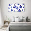 Blue Drops - Wrapped Canvas Print-2110618034